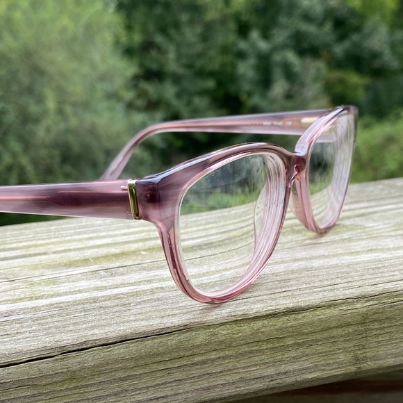 Banana Republic glasses frames Vale Mauve pink translucent 50[]15 135 - Picture 8 of 14